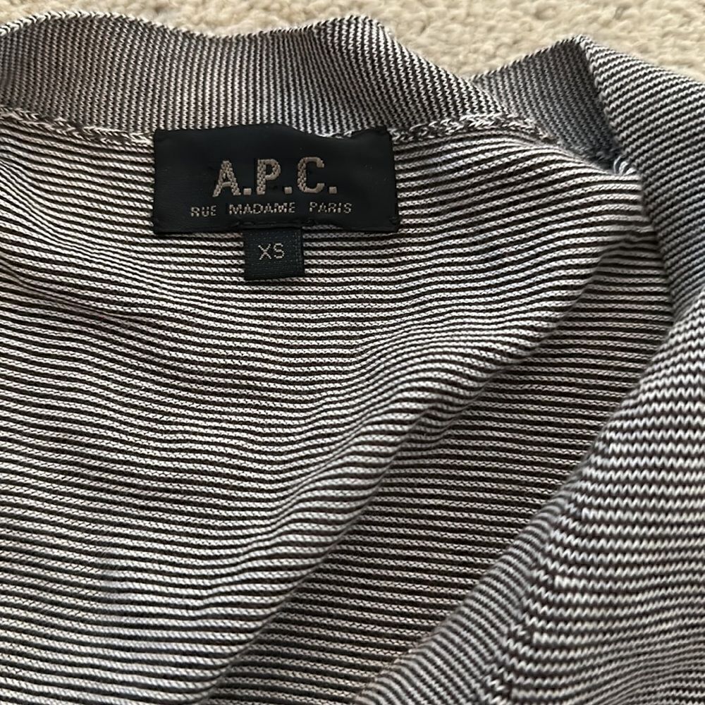 APC Tiny Striped Cardigan XS - Picture 3 of 5